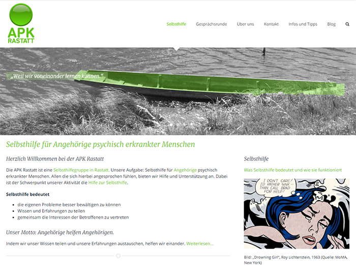 APK Rastatt | Website | Screenshot
